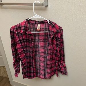 Plaid Button Up Shirt